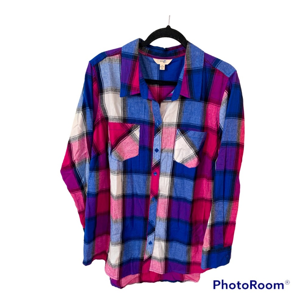 Terra & Sky L/S Flannel Shirt/Shacket